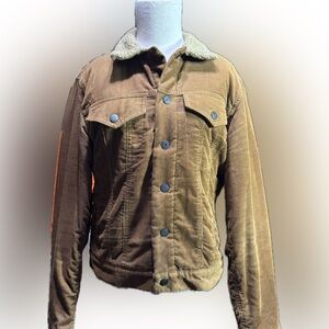 GAP Men's Tan Corduroy Shirt Jacket